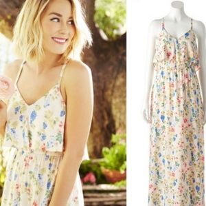 LC floral maxi dress.
